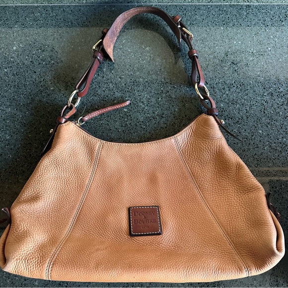 Dooney & Bourke Handbags - Dooney & Bourke Pebble Grain Hobo Bag WELL LOVED and USED